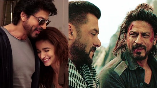 Shah Rukh Khan, Alia Bhatt and Salman Khan