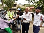 (Representative image) Officials said strict checks on Dwarka, MG, and Sohna roads have reduced wrong-side driving, with more surveillance to follow. (HT Archive) (Representative image) Officials said strict checks on Dwarka, MG, and Sohna roads have reduced wrong-side driving, with more surveillance to follow. (HT Archive)