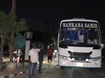 According to eyewitnesses, the dangling wires brushed against the roof of the bus causing sparks and a loud crackling sound. (HT)