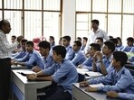 The Rashtraneeti programme was launched by the BJP-led Delhi government in September (Burhaan Kinu/HT PHOTO)