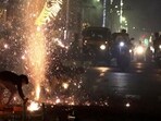 While Pune recorded ‘moderate’ air quality levels during Diwali, environmental experts have raised concerns over the reliability and completeness of data. ((PIC FOR REPRESENTATION)) While Pune recorded ‘moderate’ air quality levels during Diwali, environmental experts have raised concerns over the reliability and completeness of data. ((PIC FOR REPRESENTATION))