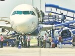 With this, the tally of domestic flights from Chandigarh has reached 53. (HT File) With this, the tally of domestic flights from Chandigarh has reached 53. (HT File)