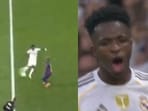 Vinicius Junior venting out his frustration on Lamine Yamal Vinicius Junior venting out his frustration on Lamine Yamal