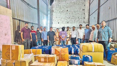 MD factory busted in Nalasopara, drug worth ₹13.44 cr seized MD factory busted in Nalasopara, drug worth ₹13.44 cr seized