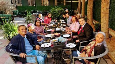 A Bombay Book club at Lunch with Bilal Aliyev. A Bombay Book club at Lunch with Bilal Aliyev.