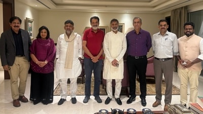 This meeting marks a pivotal moment in the ongoing discourse about Bengaluru's infrastructure. (X/@kiranshaw) This meeting marks a pivotal moment in the ongoing discourse about Bengaluru's infrastructure. (X/@kiranshaw)