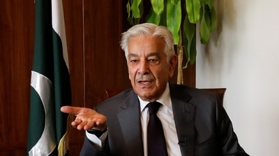 "We have the option, if no agreement takes place, we have an open war with them," Pakistan's Defence Minister Khawaja Muhammad Asif said. (REUTERS)