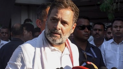 Citing some "reports", Rahul Gandhi claimed that “some influential individuals associated with the BJP also attempted to pressure her into corruption.” (File/PTI) Citing some "reports", Rahul Gandhi claimed that “some influential individuals associated with the BJP also attempted to pressure her into corruption.” (File/PTI)