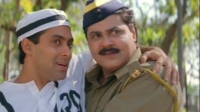 Salman Khan shared a still of a scene with Satish Shah from Judwaa. Salman Khan shared a still of a scene with Satish Shah from Judwaa.