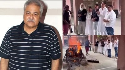 Deven Bhojani reveals reason behind singing Sarabhai vs Sarabhai theme song at Satish Shah's funeral. Deven Bhojani reveals reason behind singing Sarabhai vs Sarabhai theme song at Satish Shah's funeral.