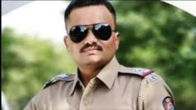 Gopal Badane is a Phaltan City police sub-inspector and co-accused in the case. (HT Photo) Gopal Badane is a Phaltan City police sub-inspector and co-accused in the case. (HT Photo)