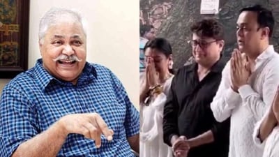 Team Sarabhai vs Sarabhai gives an emotional farewell to Satish Shah at his funeral. Team Sarabhai vs Sarabhai gives an emotional farewell to Satish Shah at his funeral.
