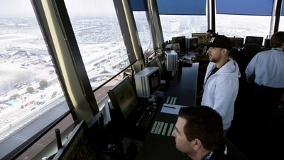 Travellers would see more flights delayed and cancelled in the coming days as the nation's air traffic controllers work without pay during the federal government shutdown. (REUTERS)
