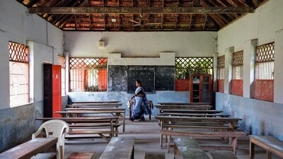 As per Ministry of Education data, a total of 20,817 teachers were employed in nearly 8000 Indian schools with zero enrolments. (Representative image/Reuters/File photo) As per Ministry of Education data, a total of 20,817 teachers were employed in nearly 8000 Indian schools with zero enrolments. (Representative image/Reuters/File photo)