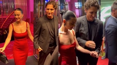 Katy Perry and Justin Trudeau were spotted together in Paris. (X/@favspopculture) Katy Perry and Justin Trudeau were spotted together in Paris. (X/@favspopculture)