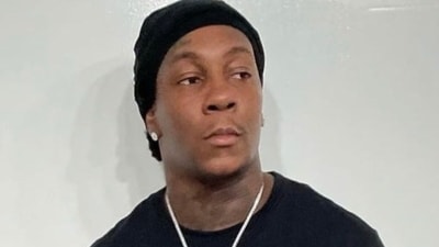 THF Bay Zoo or Devonshe Collier was in a parking lot when he was fired upon. (X/@nojumper) THF Bay Zoo or Devonshe Collier was in a parking lot when he was fired upon. (X/@nojumper)