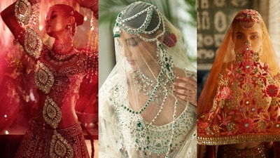 From bejewelled to statement embroidery, the bridal veils have surpassed the conventional vedic mantras and couples' initials trend From bejewelled to statement embroidery, the bridal veils have surpassed the conventional vedic mantras and couples' initials trend