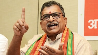 Vishva Hindu Parishad (VHP) Secretary General, Milind Parande, claimed that several conspiracies aim to weaken Hindus and India. (ANI photo) Vishva Hindu Parishad (VHP) Secretary General, Milind Parande, claimed that several conspiracies aim to weaken Hindus and India. (ANI photo)