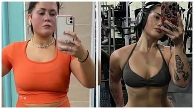 Fitness coach shares tips that helped her lose 15 kg during weight loss, including eating high-protein meals, stretching regularly, and more. Fitness coach shares tips that helped her lose 15 kg during weight loss, including eating high-protein meals, stretching regularly, and more.