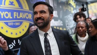 Zohran Mamdani, the 34-year-old election frontrunner was born in Uganda to a family of Indian origin, and became a naturalised US citizen in 2018. (AFP) Zohran Mamdani, the 34-year-old election frontrunner was born in Uganda to a family of Indian origin, and became a naturalised US citizen in 2018. (AFP)