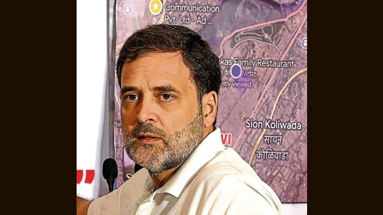 Rahul Gandhi further described the incident as “not a suicide but an institutional murder,” adding that when power becomes a shield for criminals, justice becomes impossible. (HT)