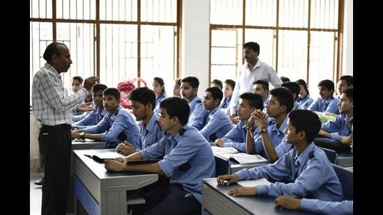 The Rashtraneeti programme was launched by the BJP-led Delhi government in September (Burhaan Kinu/HT PHOTO)