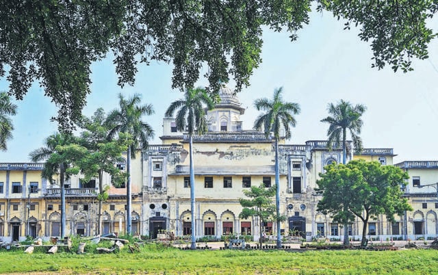 The Uttar Pradesh government has announced plans to de-notify and lease several state-protected historic buildings, including Chhatar Manzil (above), to private firms for 30–90 years. (Deepak Gupta/HT Photo) The Uttar Pradesh government has announced plans to de-notify and lease several state-protected historic buildings, including Chhatar Manzil (above), to private firms for 30–90 years. (Deepak Gupta/HT Photo)