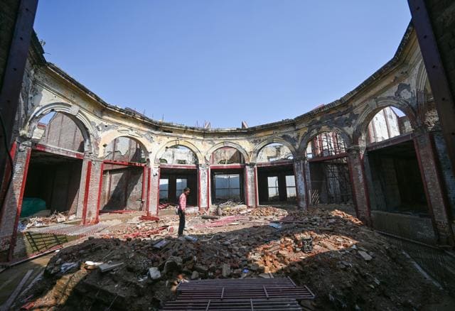 Gole Market, built in 1921, is currently under restoration by NDMC, which plans to turn it into a museum. (Sanchit Khanna/HT Photo) Gole Market, built in 1921, is currently under restoration by NDMC, which plans to turn it into a museum. (Sanchit Khanna/HT Photo)