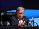 UN Secretary-General Antonio Guterres speaks during a press conference, ahead of his participation in the 47th ASEAN Summit in Kuala Lumpur, Malaysia.