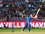 Abhishek Sharma bats during the Asia Cup cricket final between India and Pakistan. Abhishek Sharma bats during the Asia Cup cricket final between India and Pakistan.