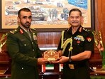 Gen Yousef Maayouf Saeed Al Hallami was accorded a ceremonial welcome and received a detailed briefing on Operation Sindoor. Gen Yousef Maayouf Saeed Al Hallami was accorded a ceremonial welcome and received a detailed briefing on Operation Sindoor.