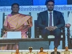 President Murmu said that protecting people from diseases and improving their health is a priority for the government, and for this purpose, health and medical infrastructure, institutions, and services are being continuously expanded across the country. (Sakib Ali/HT)