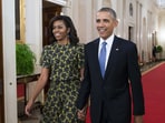 Barack Obama And Michelle Obama at the White House. Barack Obama And Michelle Obama at the White House.