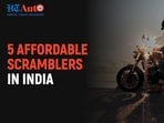 The Interceptor Bear 650 is the only scrambler in the list that comes with a twin cylinder engine. 