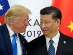 US President Donald Trump meets with China's President Xi Jinping at the start of their bilateral meeting at the G20 leaders summit in Osaka, Japan, June 29, 2019