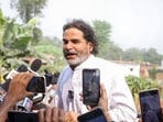 Jan Suraaj chief Prashant Kishor speaks to the media amid campaign for Bihar assembly poll