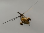 The helicopter was conducting operations from the aircraft carrier USS Nimitz.