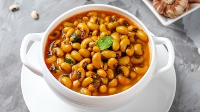 Lobia, also known as black-eyed peas, is a great plant-based protein source. (Freepik) Lobia, also known as black-eyed peas, is a great plant-based protein source. (Freepik)