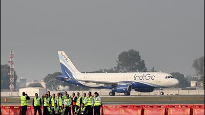 According to senior officials of Noida International Airport Ltd (NIAL) – the Uttar Pradesh government body overseeing the project – the concessionaire Yamuna International Airport Pvt Ltd (YIAPL) has been instructed to complete the remaining work “within 15 days” before the final inauguration date is finalised. (HT Archive) According to senior officials of Noida International Airport Ltd (NIAL) – the Uttar Pradesh government body overseeing the project – the concessionaire Yamuna International Airport Pvt Ltd (YIAPL) has been instructed to complete the remaining work “within 15 days” before the final inauguration date is finalised. (HT Archive)