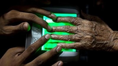 Fingerprints are part of Aadhaar data. (HT File Photo) Fingerprints are part of Aadhaar data. (HT File Photo)