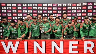 Bangladesh will take on West Indies in the first T20I on Monday. (AFP)