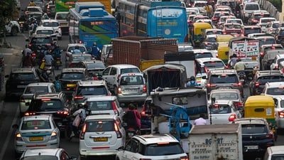 Delhi traffic: Diversions will be in place in key areas such as Bhajanpura, Gandhi Nagar and Khajuri Khas. (Sanchit Khanna/ Hindustan Times) Delhi traffic: Diversions will be in place in key areas such as Bhajanpura, Gandhi Nagar and Khajuri Khas. (Sanchit Khanna/ Hindustan Times)