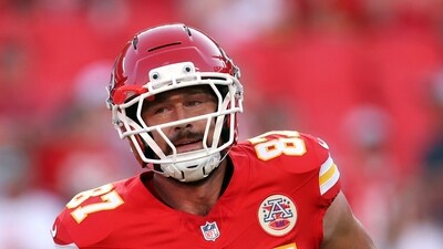 Trey Smith of the Kansas City Chiefs in action. (Getty Images via AFP) Trey Smith of the Kansas City Chiefs in action. (Getty Images via AFP)