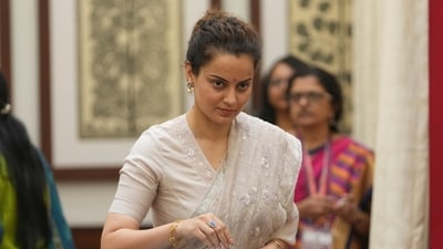 BJP MP and actor Kangana Ranaut in New Delhi, India, Tuesday, Sept. 9, 2025. (AP) BJP MP and actor Kangana Ranaut in New Delhi, India, Tuesday, Sept. 9, 2025. (AP)