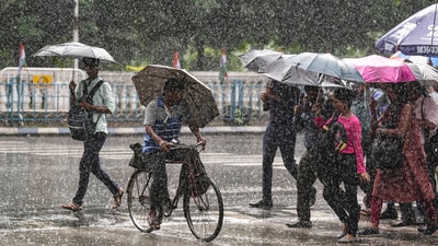 The weather in Bengaluru is expected to remain cool and rainy throughout the week. (PTI) The weather in Bengaluru is expected to remain cool and rainy throughout the week. (PTI)