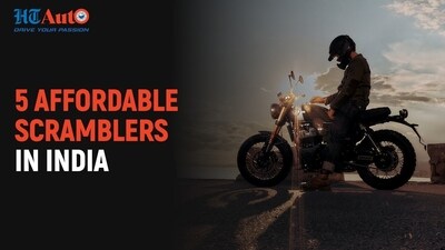 The Interceptor Bear 650 is the only scrambler in the list that comes with a twin cylinder engine.