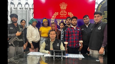 Three Nigerian women allegedly linked to a global drug ring ran a lab in Khanpur Extension; probe reveals operations spread across NCR. (HT Photo) Three Nigerian women allegedly linked to a global drug ring ran a lab in Khanpur Extension; probe reveals operations spread across NCR. (HT Photo)