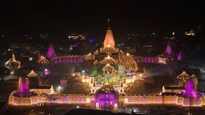 The Ram Janmabhoomi temple was inaugurated on January 22, 2024. (@ShriRamTeerth) The Ram Janmabhoomi temple was inaugurated on January 22, 2024. (@ShriRamTeerth)