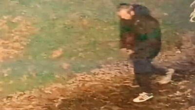 A suspect in CCTV footage released by police. (West Midlands PD) A suspect in CCTV footage released by police. (West Midlands PD)