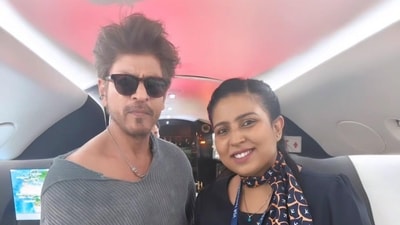 When it comes to his big screen outing, Shah Rukh was last seen in Rajkumar Hirani’s Dunki. When it comes to his big screen outing, Shah Rukh was last seen in Rajkumar Hirani’s Dunki.